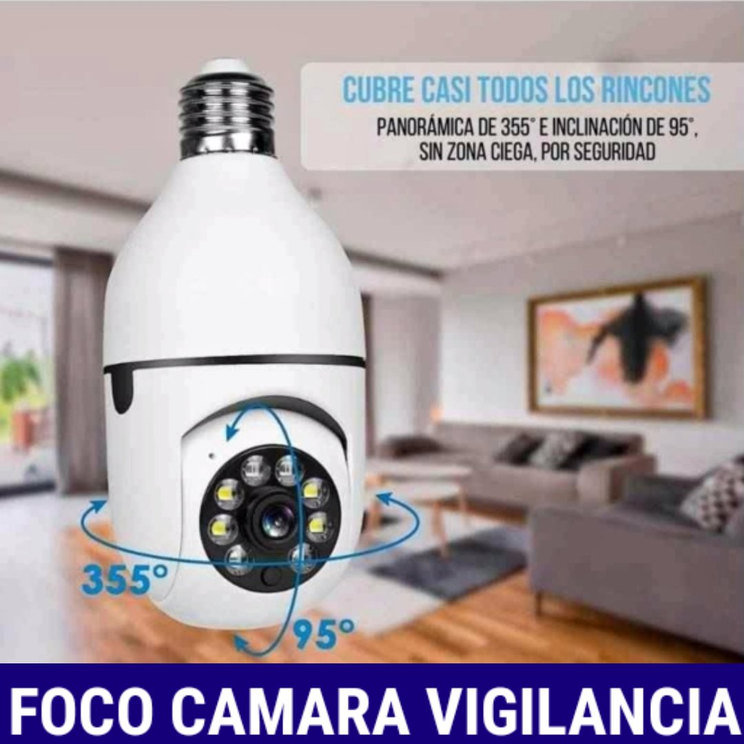 FOCO CAMARA DE VIGILANCIA 360°