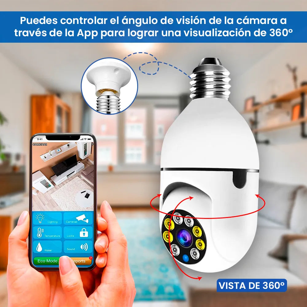 FOCO CAMARA DE VIGILANCIA 360°