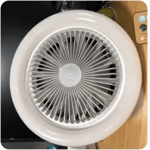 FOCO VENTILADOR CON CONTROL REMOTO