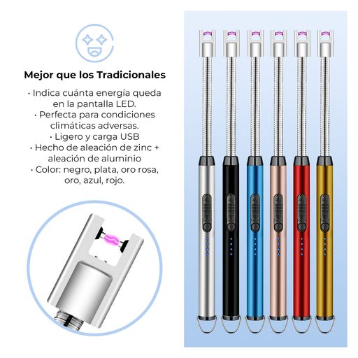 ENCENDEDOR MULTIUSOS RECARGABLE