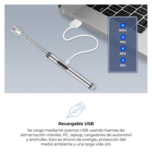 ENCENDEDOR MULTIUSOS RECARGABLE