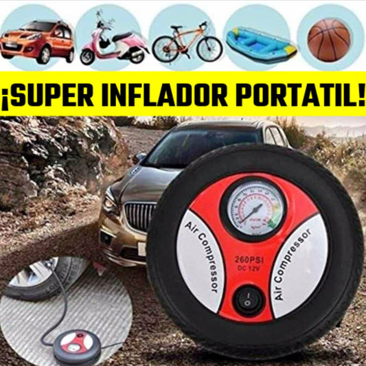 SUPER INFLADOR DE LLANTAS