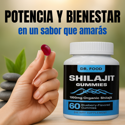 60 GOMITAS SHILAJIT - Poder, Energía y Desempeño Máximo