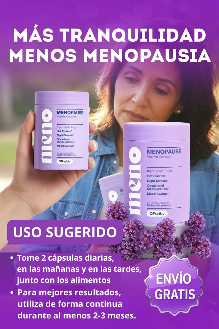 MENO - SUPLEMENTO PARA LA MENOPAUSIA