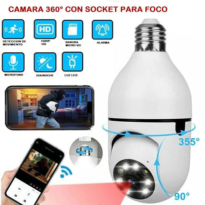 FOCO CAMARA DE VIGILANCIA 360°