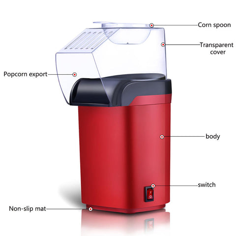 Image of MAQUINA DE POPCORN SIN ACEITE